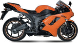 Auspuffendstück Mit Geräuschzulassung Suono Stahl Schwarz Carbon - Mivv Kompatibel Mit Kawasaki Zx-10R (2007-2008)