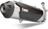 Complete Non-Catalytic Exhaust System With Sound Certification Urban Stainless Steel - Mivv Compatible With Mbk Skycruiser 125 (2006-2016)