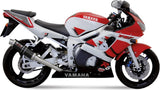 Auspuffendstück Mit Geräuschzulassung Gp Stahl Schwarz - Mivv Kompatibel Mit Yamaha Yzf 600 R6 (1999-2002)