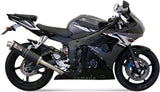 Auspuffendstück Mit Geräuschzulassung Oval Carbon - Mivv Kompatibel Mit Yamaha Yzf 600 R6 (2003-2005)