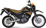Doppelauspuffanlage Ohne Katalysator Mit Geräuschzulassung Oval Carbon Carbon - Mivv Kompatibel Mit Yamaha Xt 660 R (2004-2016)
