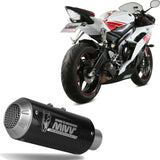 Auspuffendstück Mit Geräuschzulassung Mk3 Carbon - Mivv Kompatibel Mit Yamaha Yzf 600 R6 (2006-2016)