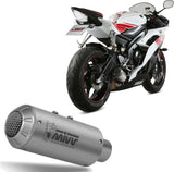 Auspuffendstück Mit Geräuschzulassung Mk3 Edelstahl - Mivv Kompatibel Mit Yamaha Yzf 600 R6 (2006-2016)