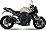 Auspuffendstück Ohne Katalysator Und Mit Geräuschzulassung Suono Stahl Schwarz Carbon - Mivv Kompatibel Mit Yamaha Fz-1 Fazer (2006-2016)