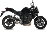 Katalysiertes Auspuffendstück Mit Geräuschzulassung Gp Stahl Schwarz - Mivv Kompatibel Mit Yamaha Fz-1 (2006-2016)
