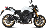 Auspuffendstück Mit Geräuschzulassung Gp Stahl Schwarz - Mivv Kompatibel Mit Yamaha Fazer 8 (2010-2016)