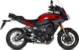 Komplette Auspuffanlage Ohne Katalysator Und Mit Geräuschzulassung Oval Carbon Carbon - Mivv Kompatibel Mit Yamaha Tracer 900 (2013-2020)