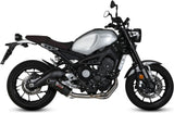 Komplette Auspuffanlage Ohne Katalysator Und Mit Geräuschzulassung Oval Carbon Carbon - Mivv Kompatibel Mit Yamaha Xsr 900 (2016-2020)
