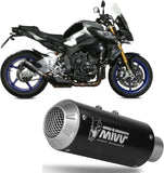 Auspuffendstück Mit Geräuschzulassung Mk3 Stahl Schwarz - Mivv Kompatibel Mit Yamaha Mt-10 (2016-2022)