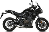 Komplette Auspuffanlage Ohne Katalysator Und Mit Geräuschzulassung Speed Edge Edelstahl Carbon - Mivv Kompatibel Mit Yamaha Tracer 700 (2016-2024)