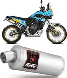 Auspuffendstück Mit Geräuschzulassung Dakar Edelstahl - Mivv Kompatibel Mit Yamaha Ténéré 700 (2019-2024)