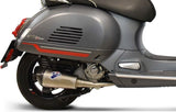 Auspuffendrohr Ohne Geräuschzulassung Relevance Edelstahl Carbon Cap - Termignoni Kompatibel Mit Piaggio Vespa 250 - 300 (2008-2022)