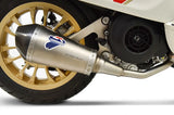 Auspuffendrohr Ohne Geräuschzulassung Relevance Edelstahl Carbon Cap - Termignoni Kompatibel Mit Piaggio Vespa Primavera 125 (2008-2022)