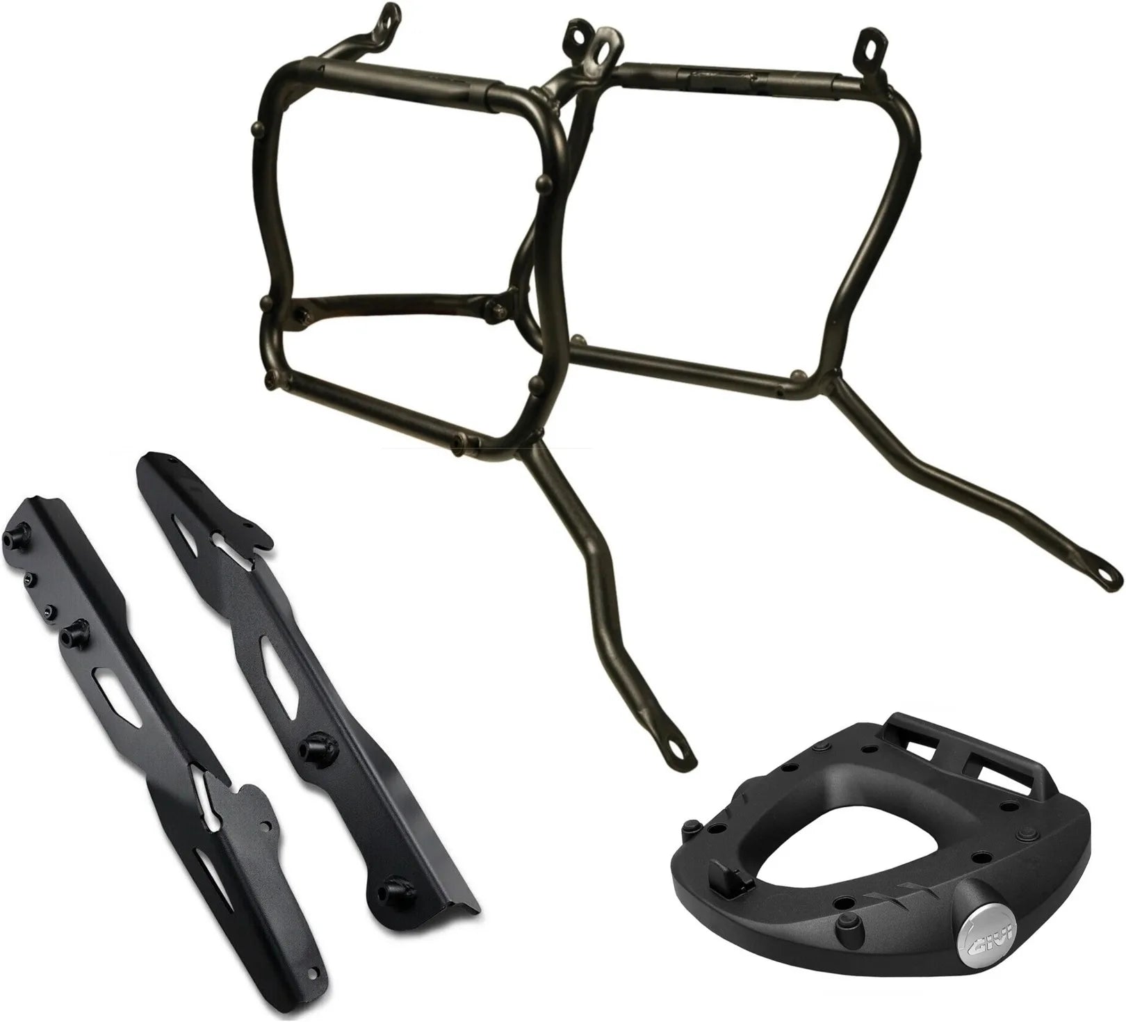 Träger Monokey + Seitenkoffer-Träger Für Monokey Koffer - Givi Kompatibel Mit Benelli Trk 702 X (2023-2024)