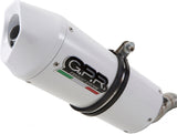 Exhaust Tip Without Sound Certification Furore Nero Stainless Steel - Gpr Compatible With Fantic Motor Xmf 125 (2025-2026)