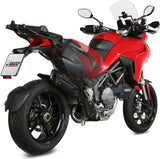 Auspuffendstück Ohne Katalysator Und Ohne Geräuschzulassung Suono Stahl Schwarz Carbon - Mivv Kompatibel Mit Ducati Multistrada 1200 (2015-2017)