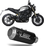 Auspuffendstück Ohne Katalysator Und Ohne Geräuschzulassung Mk3 Carbon - Mivv Kompatibel Mit Benelli Leoncino 800 (2022-2024)