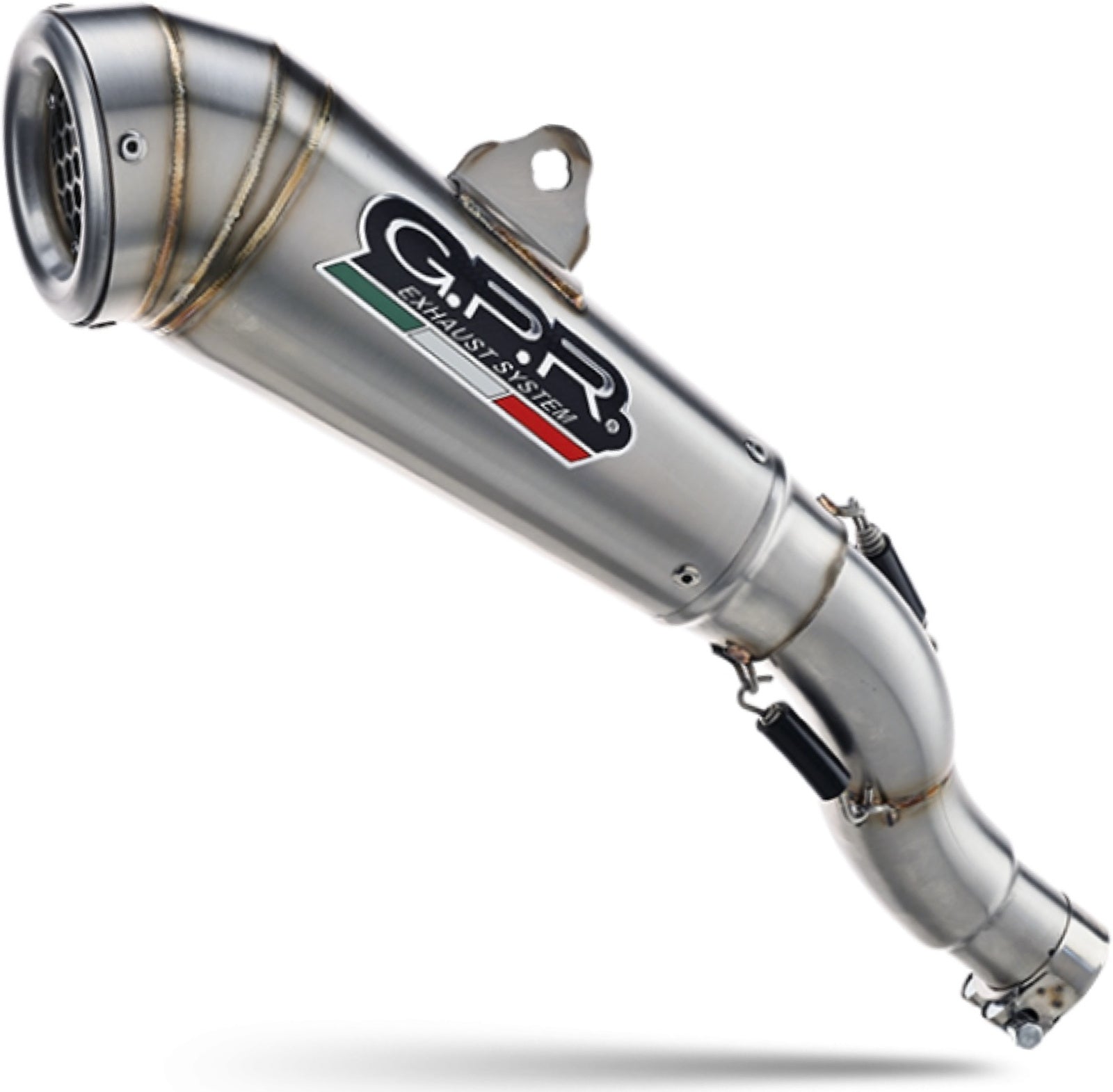 Complete Exhaust System Without Catalytic Converter And Without Sound Certification M3 Black Titanium - Gpr Compatible With Triumph Trident 660 (2021-2024)