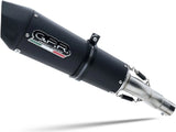 Komplette Auspuffanlage Ohne Katalysator Und Ohne Geräuschzulassung M3 Titan Schwarz - Gpr Kompatibel Mit Aprilia Rs 457 (2024-2025)