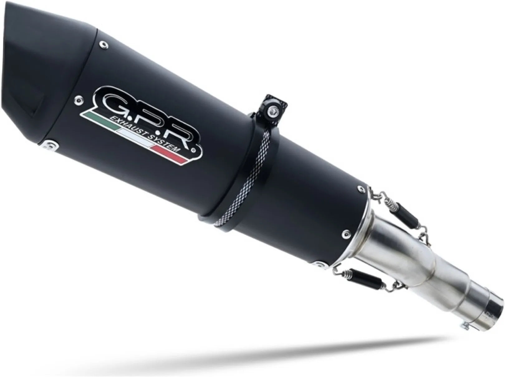 Komplette Auspuffanlage Ohne Katalysator Und Ohne Geräuschzulassung Grand Prix Titan Schwarz - Gpr Kompatibel Mit Aprilia Rs 457 (2024-2025)