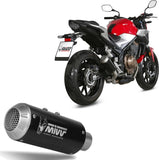 Auspuffendstück Ohne Katalysator Und Ohne Geräuschzulassung Mk3 Stahl Schwarz - Mivv Kompatibel Mit Honda Cb 500 F (2019-2024)