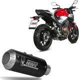Auspuffendstück Ohne Katalysator Und Ohne Geräuschzulassung Mk3 Carbon - Mivv Kompatibel Mit Honda Cb 500 F (2019-2024)