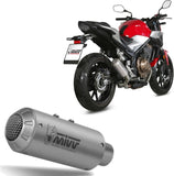 Auspuffendstück Ohne Katalysator Und Ohne Geräuschzulassung Mk3 Edelstahl - Mivv Kompatibel Mit Honda Cb 500 F (2019-2024)