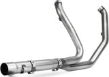 Non-Catalytic Exhaust Manifolds Stainless Steel - Mivv Compatible With Harley-Davidson Cvo Road King 1801 (2014-2016)