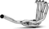 Non-Catalytic Exhaust Manifolds Stainless Steel - Mivv Compatible With Kawasaki Z 900 (2017-2019)