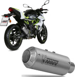 Auspuffendstück Ohne Katalysator Und Ohne Geräuschzulassung Mk3 Edelstahl - Mivv Kompatibel Mit Kawasaki Z 125 (2019-2024)