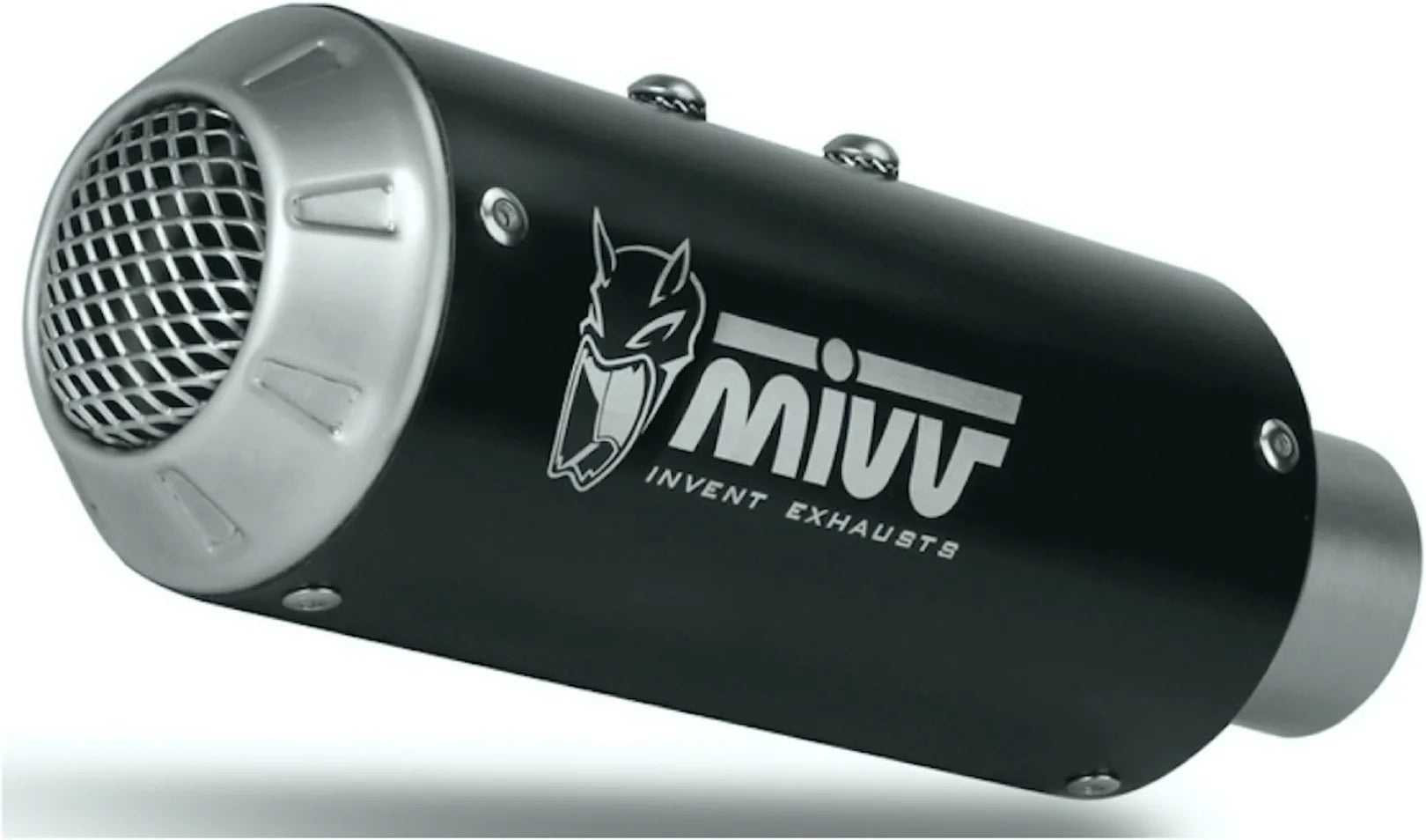 Auspuffendstück Ohne Katalysator Und Ohne Geräuschzulassung Mk3 Stahl Schwarz - Mivv Kompatibel Mit Ktm 790 Duke (2018-2020)