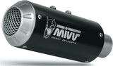 Auspuffendstück Ohne Katalysator Und Ohne Geräuschzulassung Mk3 Stahl Schwarz - Mivv Kompatibel Mit Ktm 790 Duke (2018-2020)