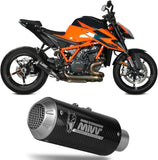 Auspuffendstück Ohne Katalysator Und Ohne Geräuschzulassung Mk3 Carbon - Mivv Kompatibel Mit Ktm Duke 1290 (2020-2024)