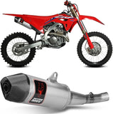 Auspuffendrohr Mit Fim-Zulassung Str1 Titan Carbon - Mivv Kompatibel Mit Honda Crf 450 (2021-2024)