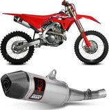 Auspuffendrohr Mit Fim-Zulassung Str1 Titan Carbon - Mivv Kompatibel Mit Honda Crf 250 (2022-2024)