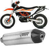 Auspuffendstück Ohne Katalysator Und Ohne Geräuschzulassung Str1 Edelstahl - Mivv Kompatibel Mit Ktm 690 Smc R (2019-2020)