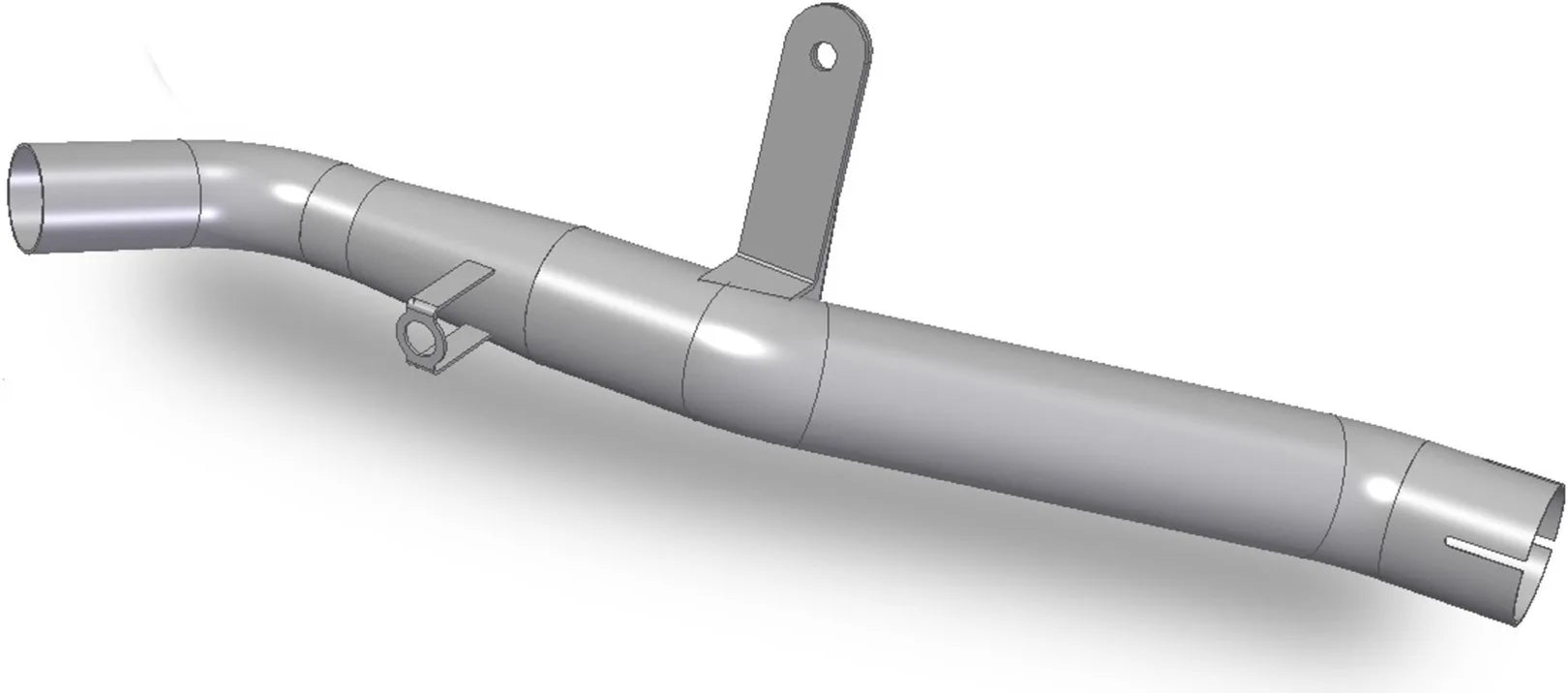 Nicht Katalysiertes Verbindungsrohr - Mivv Kompatibel Mit Moto Morini X-Cape 649 (2021-2024)