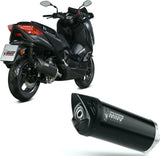 Auspuffendstück Ohne Katalysator Und Ohne Geräuschzulassung Mover Stahl Schwarz - Mivv Kompatibel Mit Yamaha X-Max 300 (2017-2020)