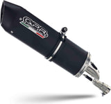 Exhaust Tip Without Sound Certification Furore Aluminium Black - Gpr Compatible With Beta Rr 125 Enduro 4T (2019-2020)