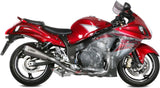 Komplette Auspuffanlage Ohne Katalysator Und Ohne Geräuschzulassung Delta Race Full Titan Carbon - Mivv Kompatibel Mit Suzuki Gsx-R 1300 Hayabusa (2008-2017)
