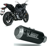 Auspuffendstück Ohne Katalysator Und Ohne Geräuschzulassung Mk3 Carbon - Mivv Kompatibel Mit Yamaha Mt-03 (2016-2024)