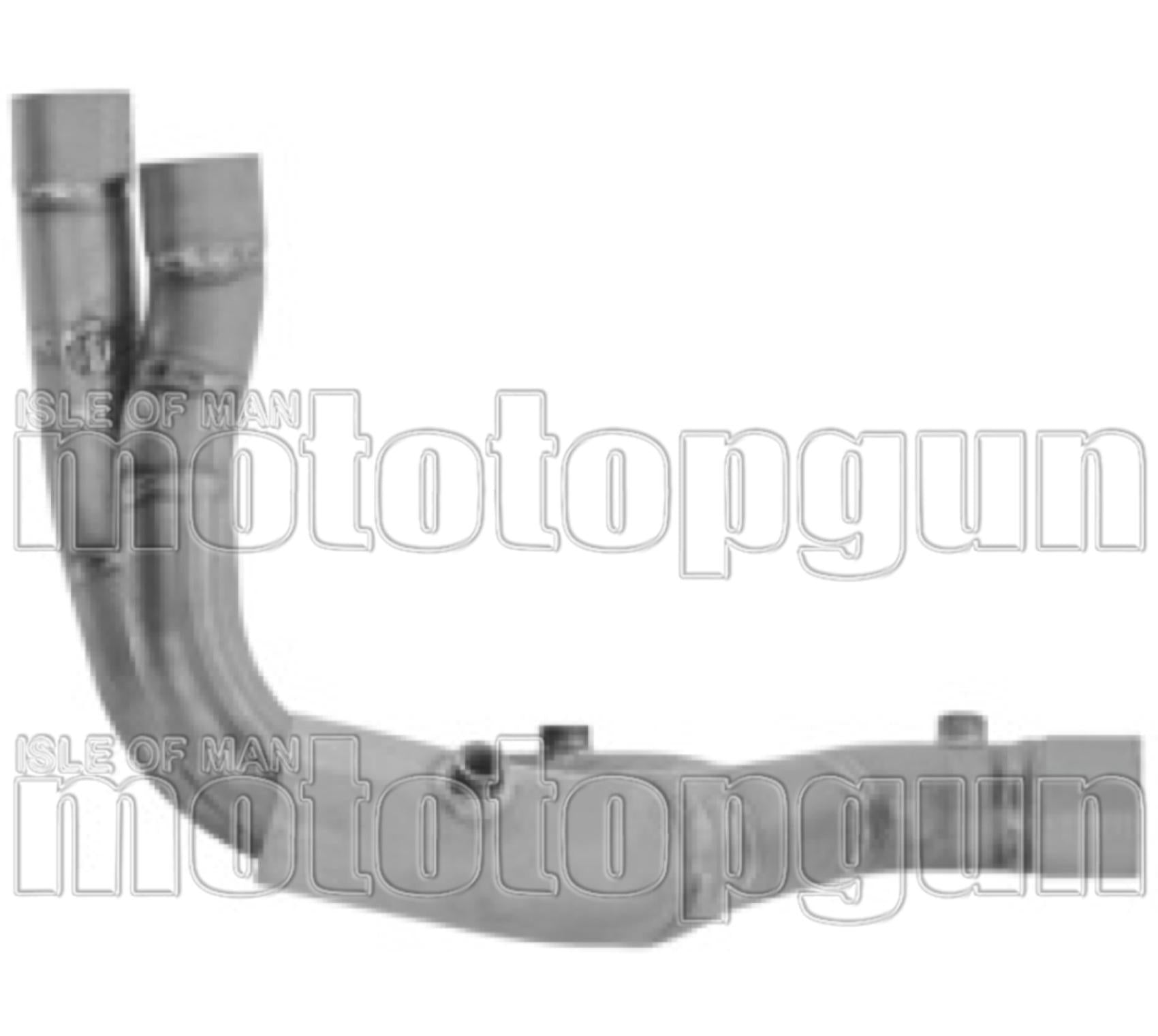 Non-Catalytic Connector Pipe Stainless Steel - Arrow Special Parts Compatible With Aprilia Tuono V4 1100 (2025-2026)
