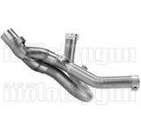 Non-Catalytic Connector Pipe Titanium Body - Arrow Special Parts Compatible With Ducati Monster 890 V2 (2026)