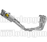 Komplette Auspuffanlage Ohne Katalysator Und Ohne Geräuschzulassung Indy-Race Competition Sbk Titan Endkappe Carby - Arrow Special Parts Kompatibel Mit Honda Cbr 1000 Rr-R (2024-2026)