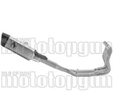 Komplette Auspuffanlage Ohne Katalysator Und Ohne Geräuschzulassung Pista Competition Titan Endkappe Carby - Arrow Special Parts Kompatibel Mit Bmw M 1000 Rr (2025-2026)