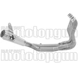 Komplette Auspuffanlage Ohne Katalysator Und Ohne Geräuschzulassung Pro-Race Competition Basso Titan Endkappe Titan - Arrow Special Parts Kompatibel Mit Bmw M 1000 Rr (2025-2026)
