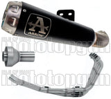 Komplette Auspuffanlage Ohne Katalysator Und Ohne Geräuschzulassung Pro-Race Nichrom Schwarz Edelstahl - Arrow Special Parts Kompatibel Mit Honda Cbr 650 R (2019-2023)
