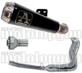 Komplette Auspuffanlage Ohne Katalysator Und Ohne Geräuschzulassung Pro-Race Nichrom Schwarz Edelstahl - Arrow Special Parts Kompatibel Mit Suzuki Gsx-R 1000 (2017-2020)