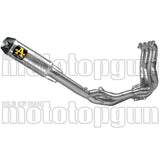 Komplette Auspuffanlage Ohne Katalysator Und Ohne Geräuschzulassung Indy-Race Competition Sbk Full Titan Carbon - Arrow Special Parts Kompatibel Mit Kawasaki Zx 10Rr (2021-2024)