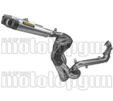 Komplette Auspuffanlage Ohne Katalysator Und Ohne Geräuschzulassung Indy-Race Competition Evo Titan Endkappe Carby - Arrow Special Parts Kompatibel Mit Ducati Panigale V2 (2020-2024)